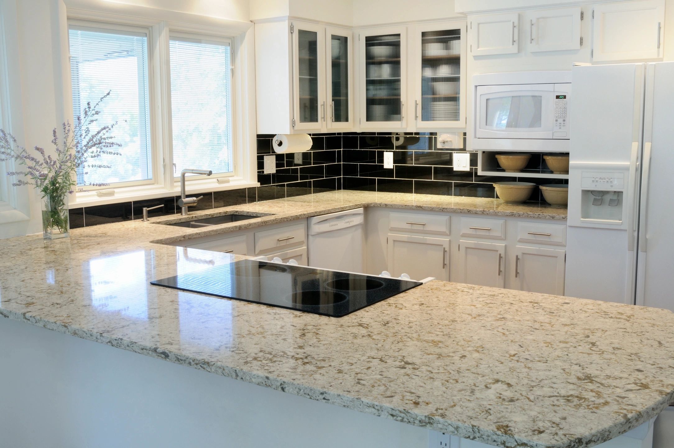 Kitchen Quartz Upgrade — after